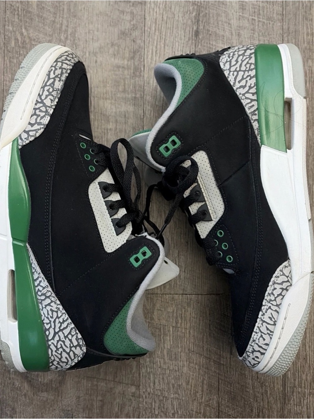 Jordan 3 “pine” size 11.5  100% authentic - Picture 2 of 7